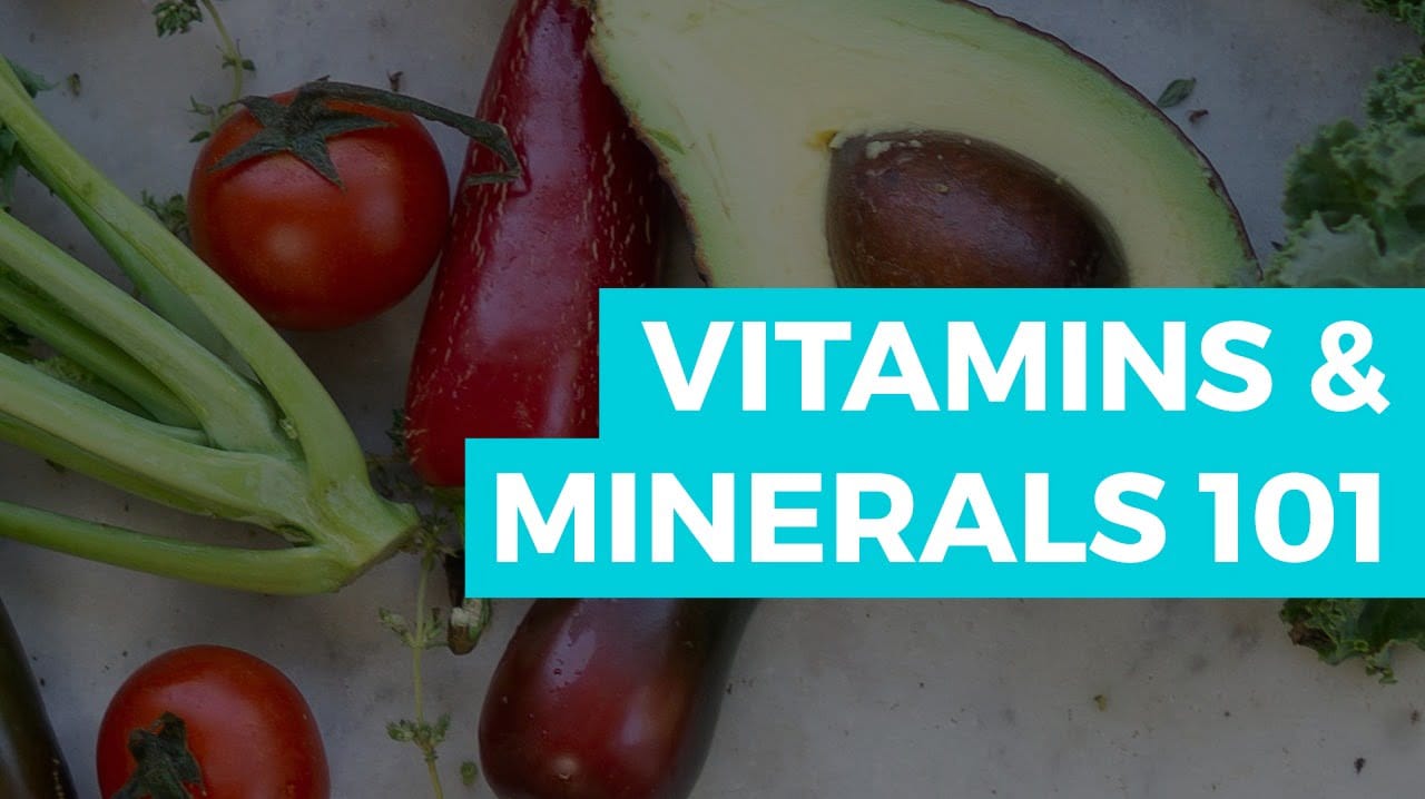 Vitamins and Minerals 101 - myFace